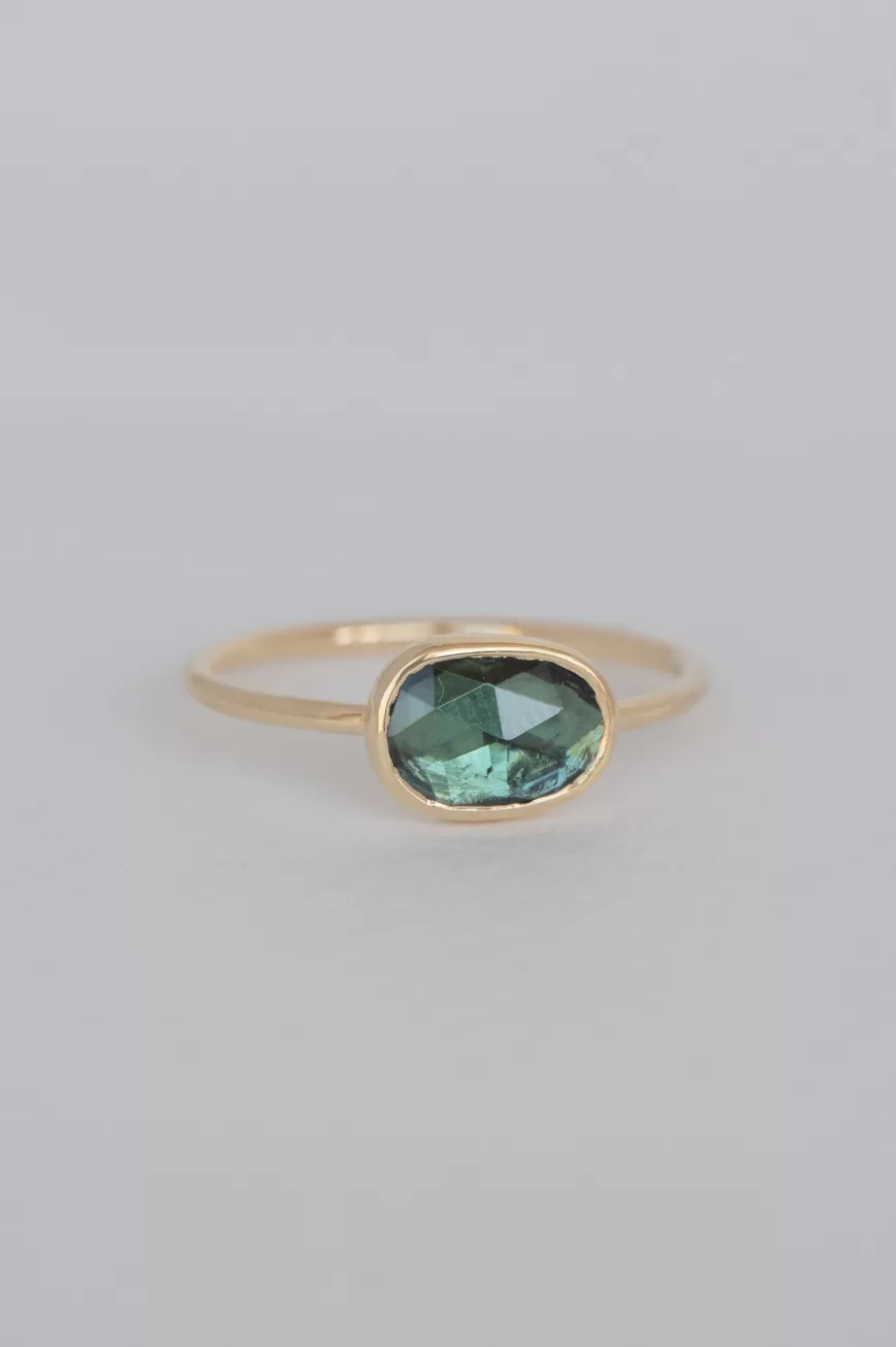 One of a Kind green Faye Tourmaline Ring