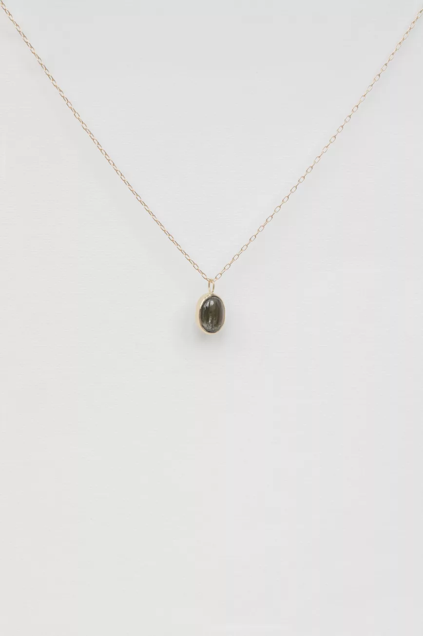 Celine Daoust yellow gold One of a Kind Faye Tourmaline Necklace