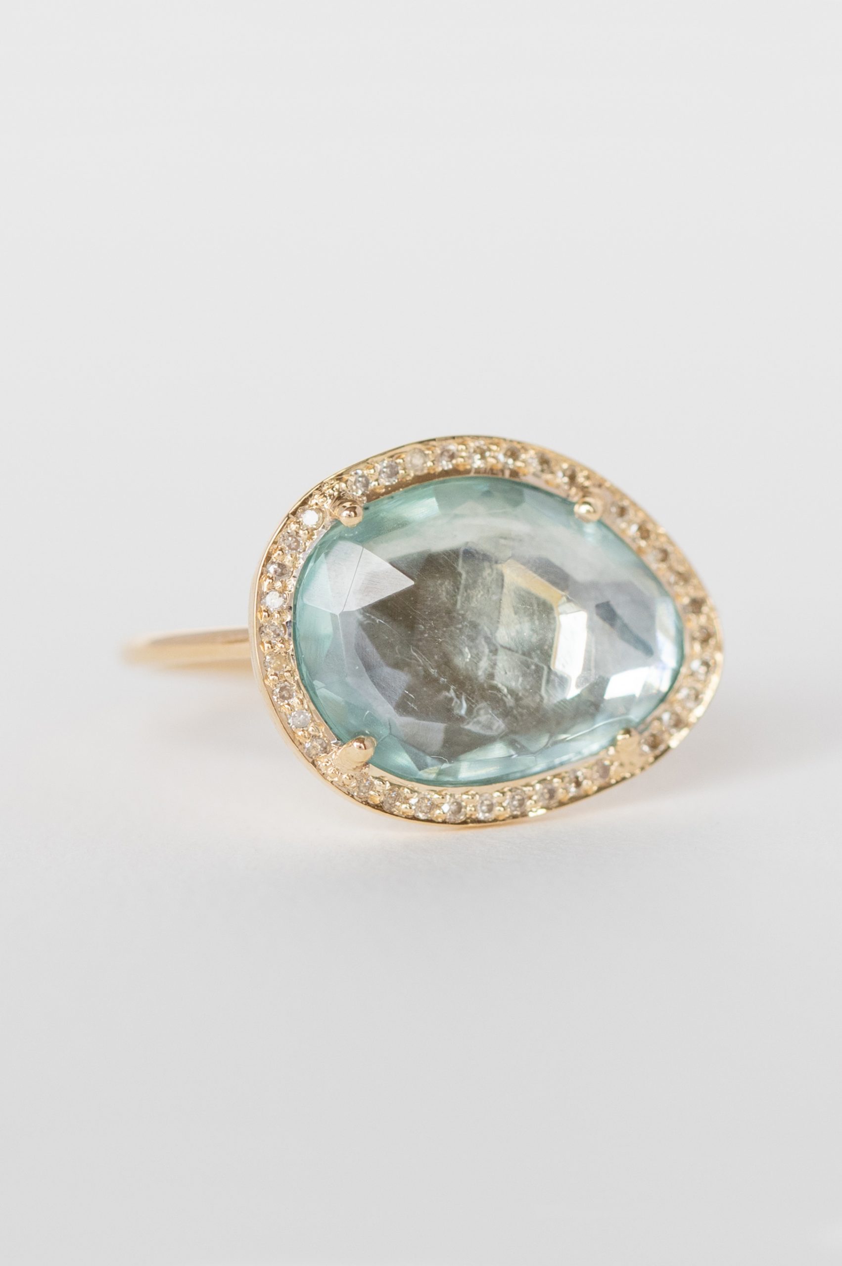 Aquamarine Stella Ring